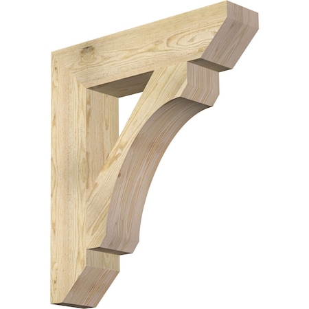 Ekena Millwork Legacy Slat Rough Sawn Bracket, Douglas Fir, 6"W x 28"D x 32"H BKT06X28X32LEC06RDF